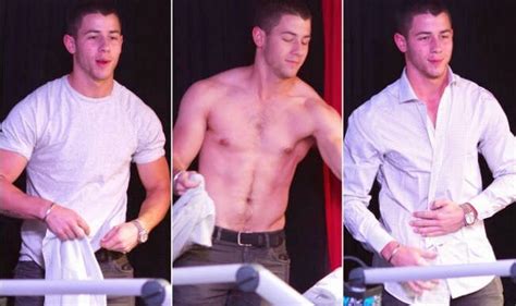 nick.jonas nipples|Nick Jonas strips off at New York gay club